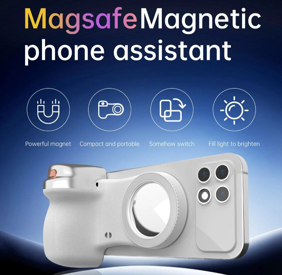 Magnetic Camera assist | Selfie device | No zoom available, only click button