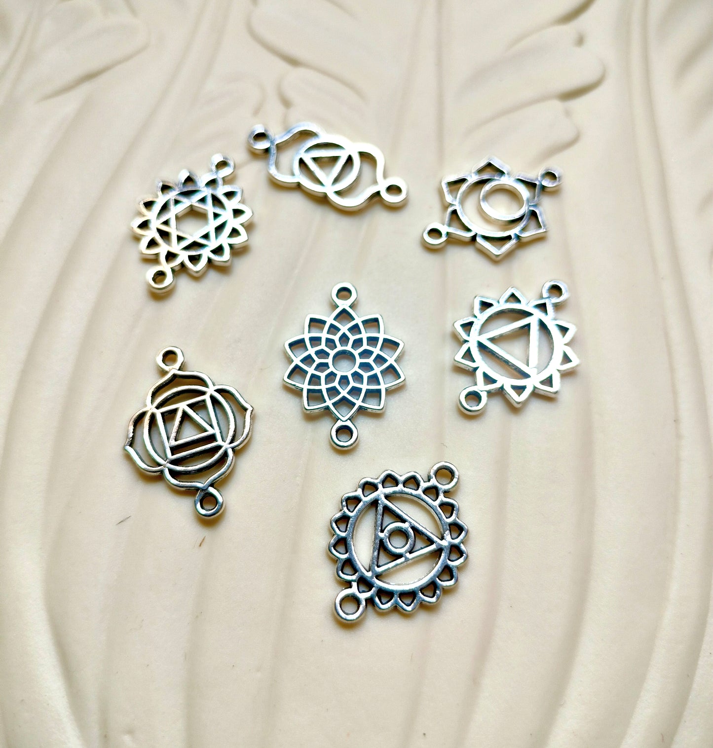 7 Chakra Charm set (Set of 7 charms)