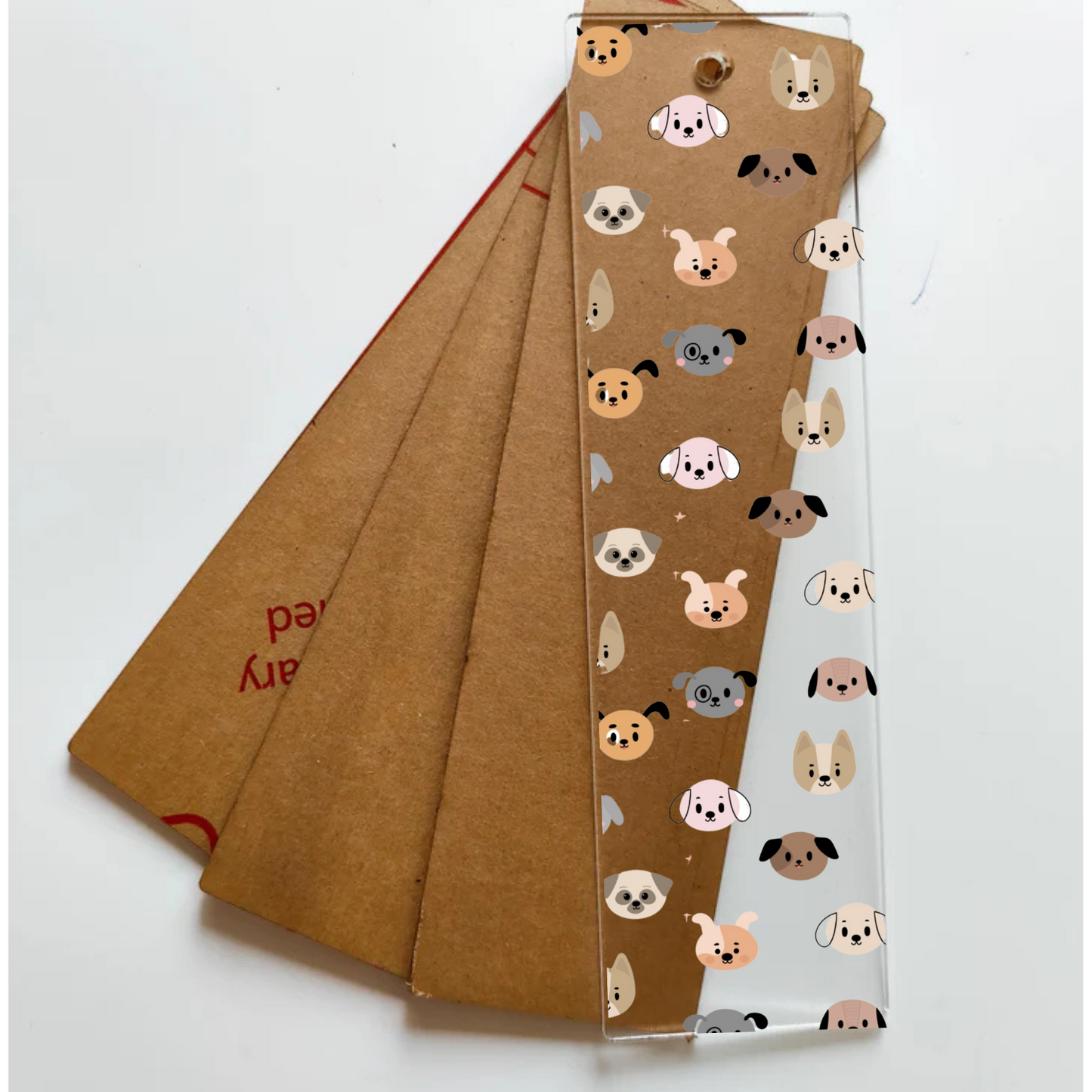 Book Mark Sticker - Dog