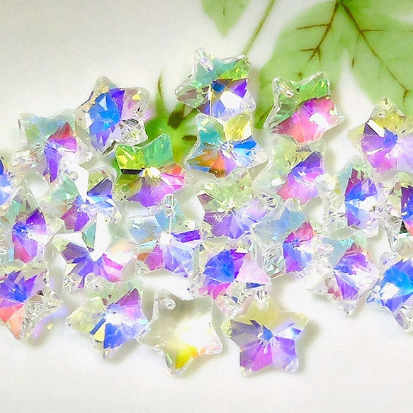 Star Glass Crystal AB coated 14 mm