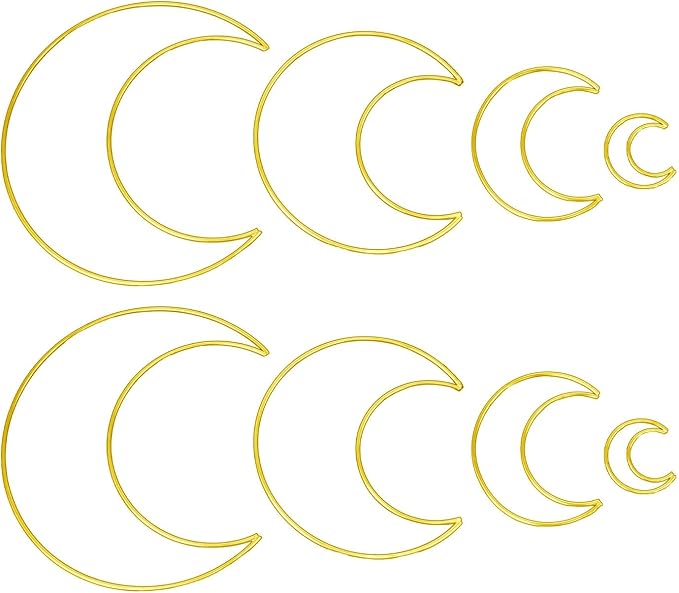 Suncatcher Frames Golden - Premium quality - Moon 1 Pc