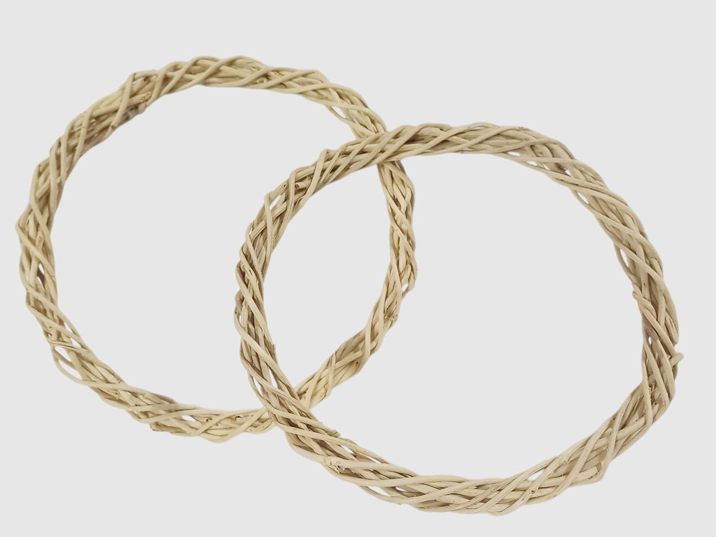 Wooden Wreath Rings