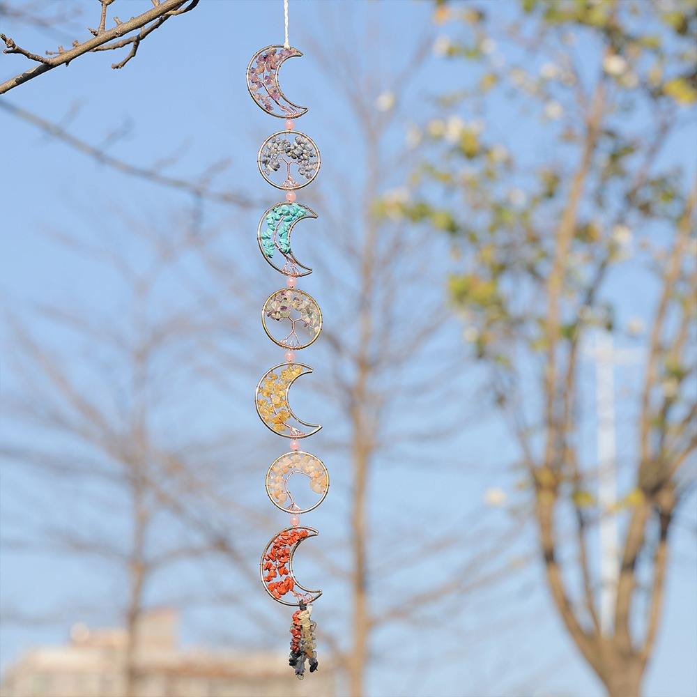 7 Chakra Tree of Life Moon Catcher