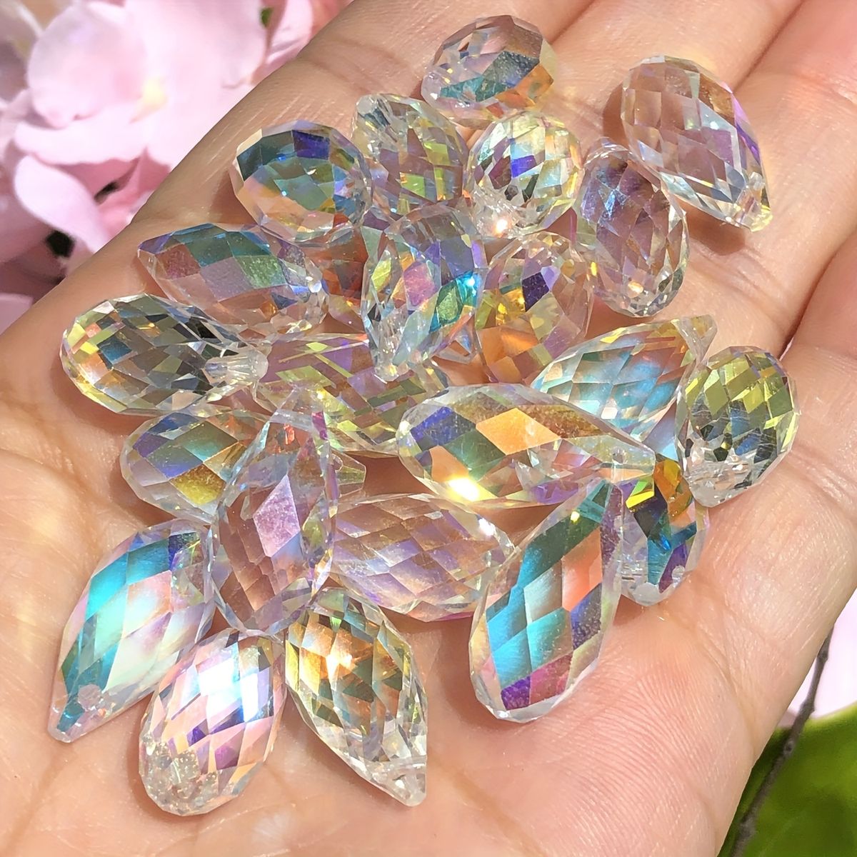 Tear Drop Crystal 25 mm