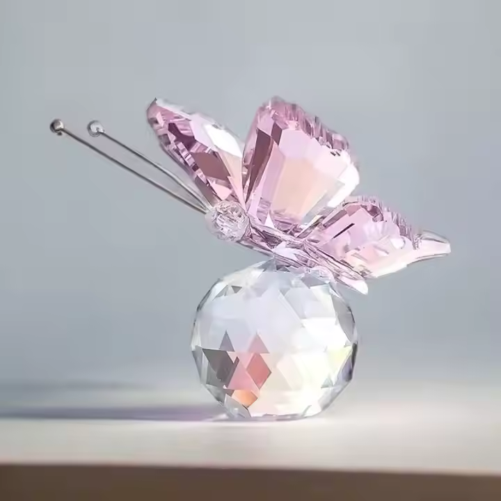 Crystal Butterfly Paperweight