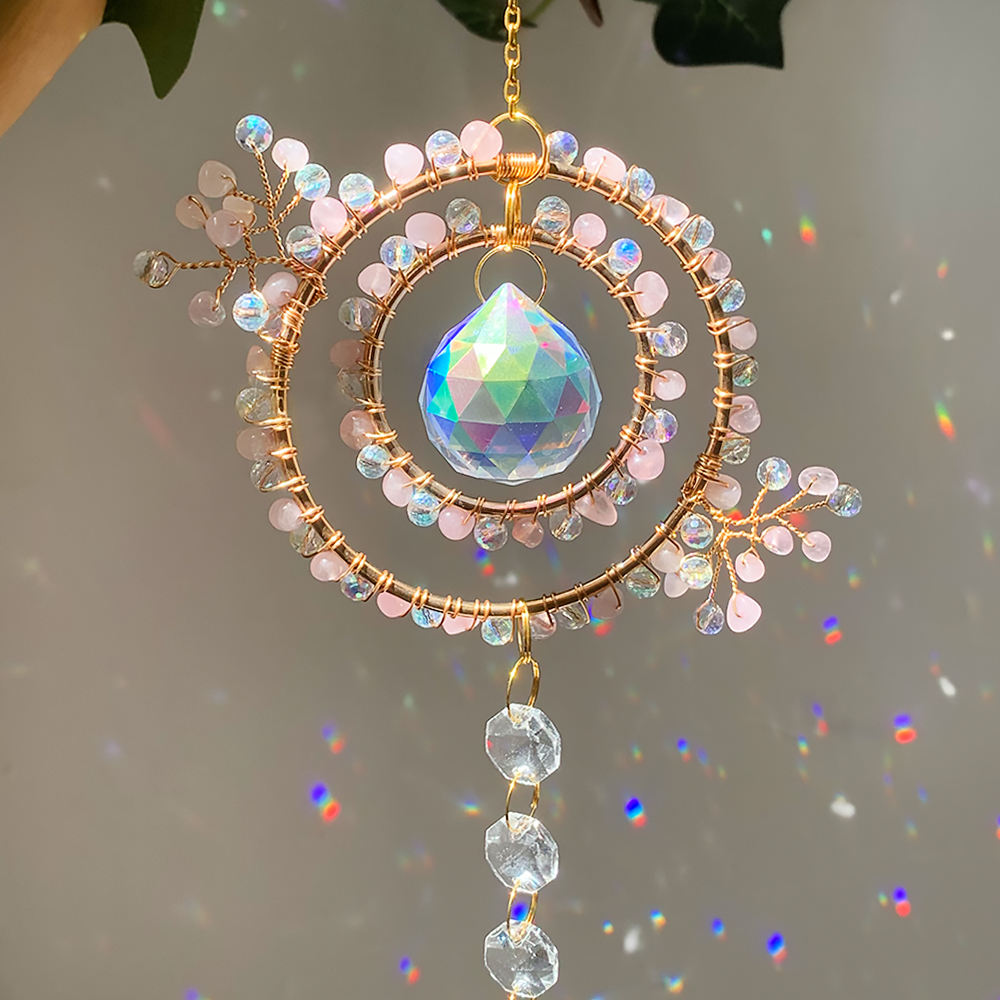 Heavenly Cascade Ring Suncatcher