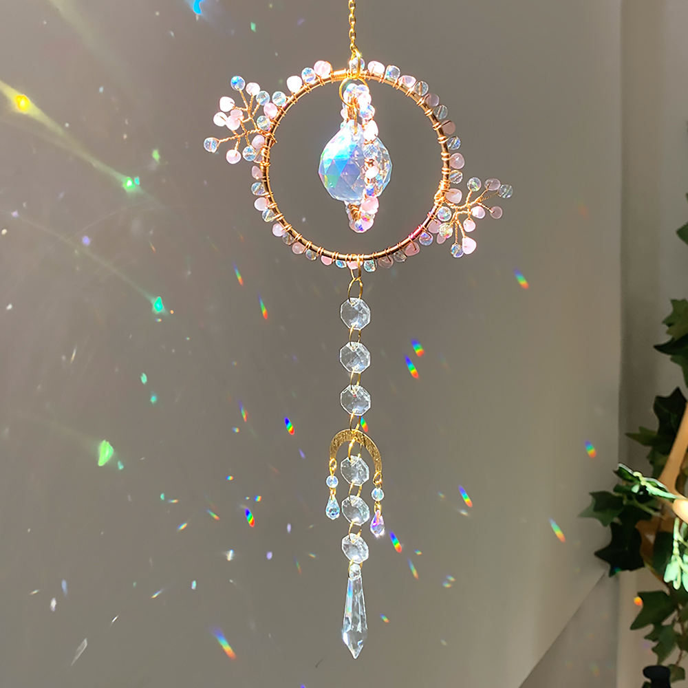 Heavenly Cascade Ring Suncatcher