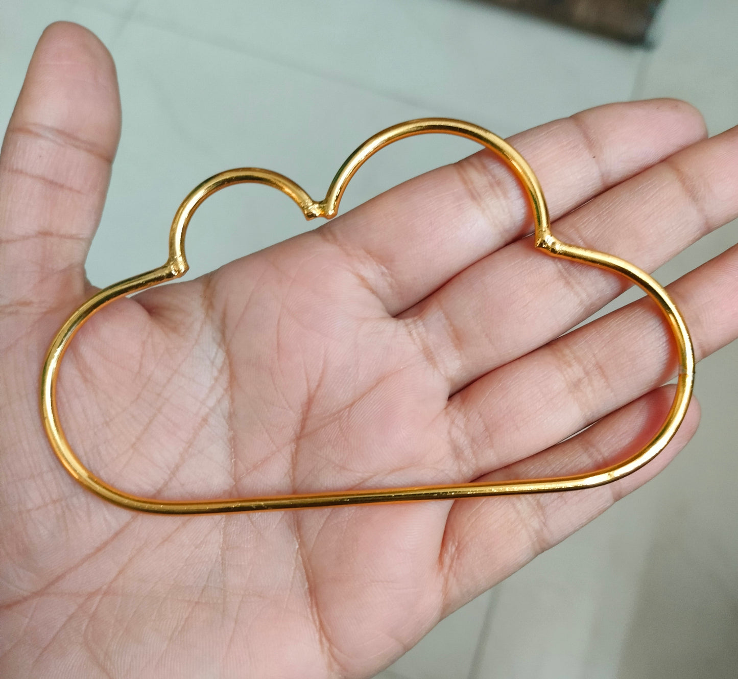 Suncatcher Frames Golden - Premium quality - Cloud 1 Pc