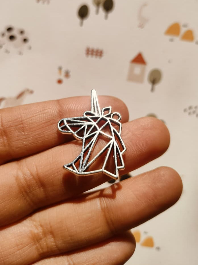 Unicorn Charm | 28*20 mm | Resin Alloy Jewelry Making | 1PC