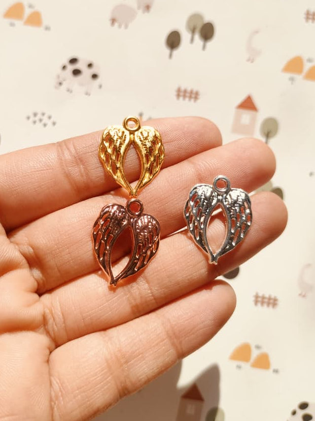 Angel Wings Alloy Charm | Resin Alloy Jewelry Making | 1PC