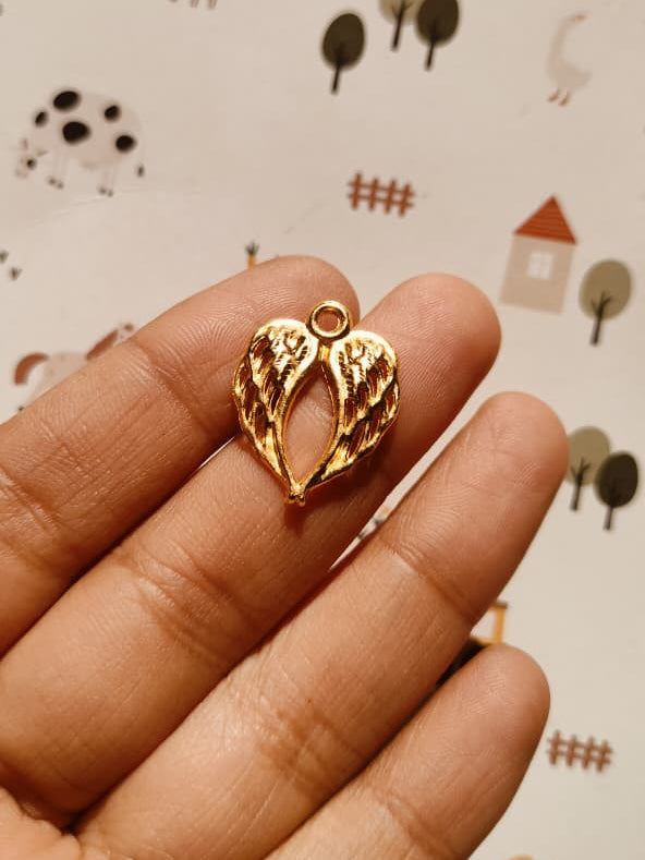 Angel Wings Alloy Charm | Resin Alloy Jewelry Making | 1PC