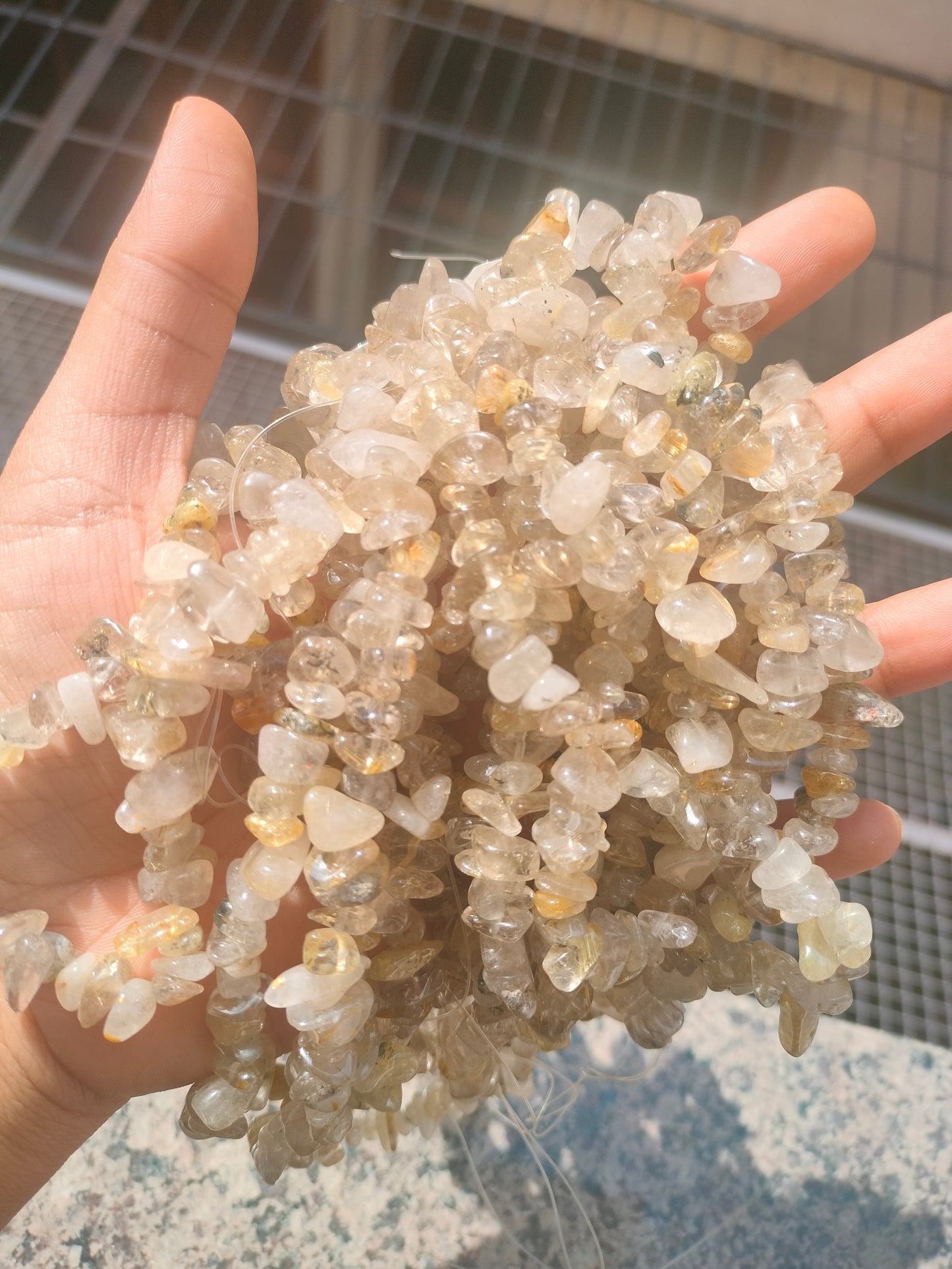ChipStone beads 30 inch - 1 String