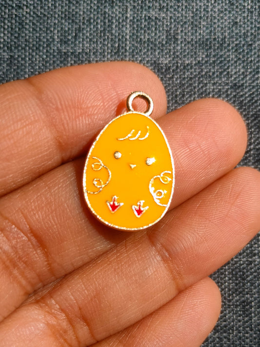 Easter Egg Charm Yellow Chick
