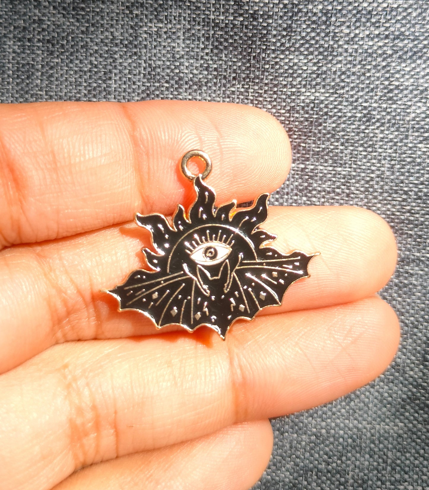 Bat Eye Charm | Halloween Spooky Charm
