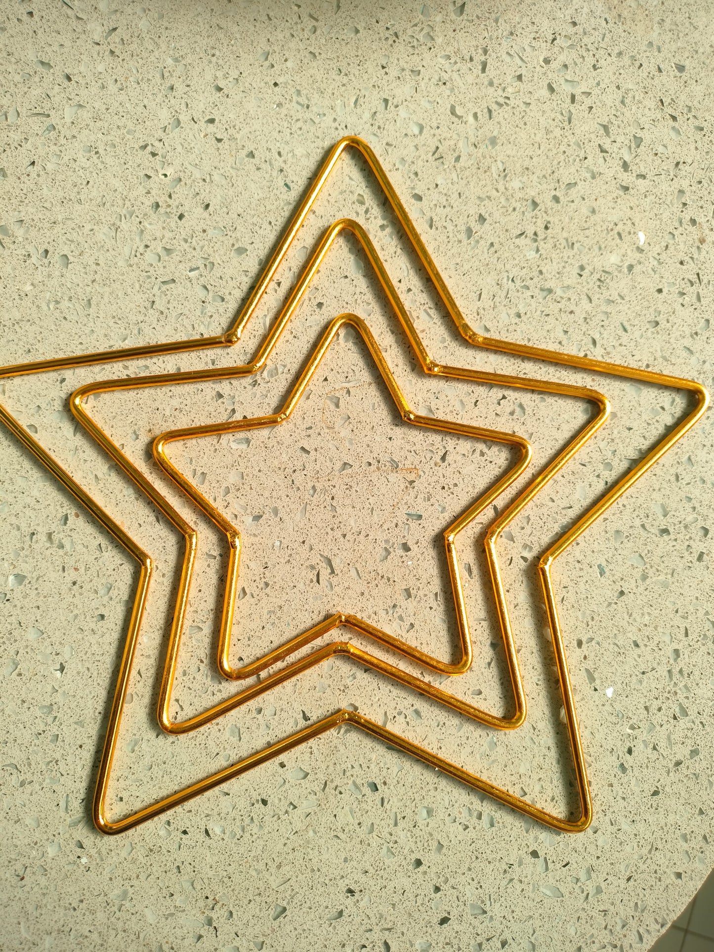 Suncatcher Frames Golden - Premium quality - Star 1 Pc