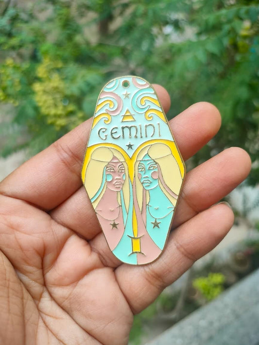 Enamel Sunsign Charm Collection | Gemini