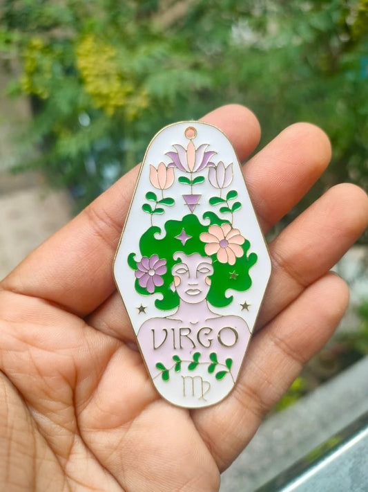 Enamel Sunsign Charm Collection |Virgo