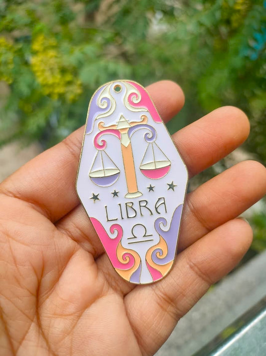 Enamel Sunsign Charm Collection |Libra