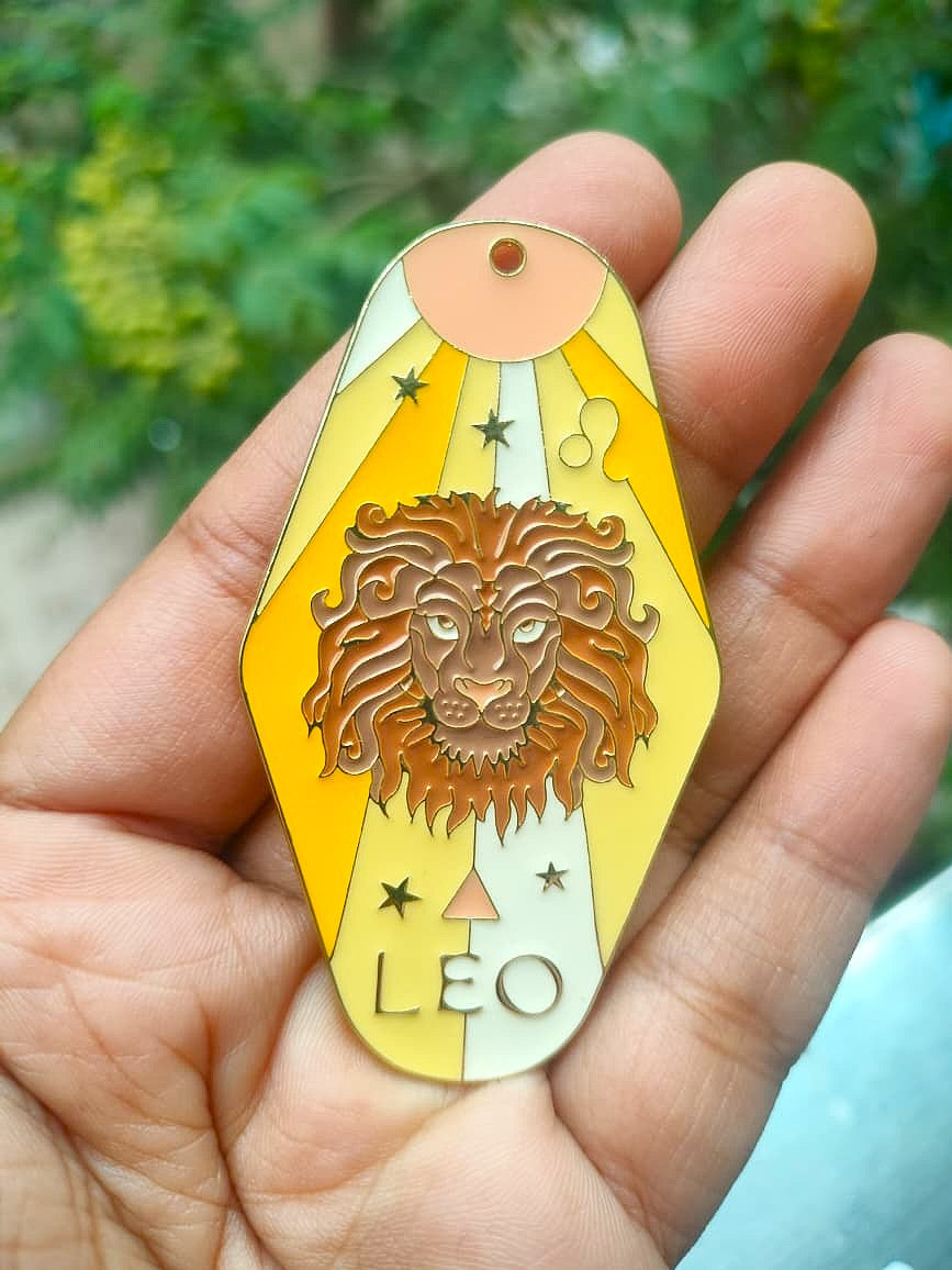Enamel Sunsign Charm Collection | Leo