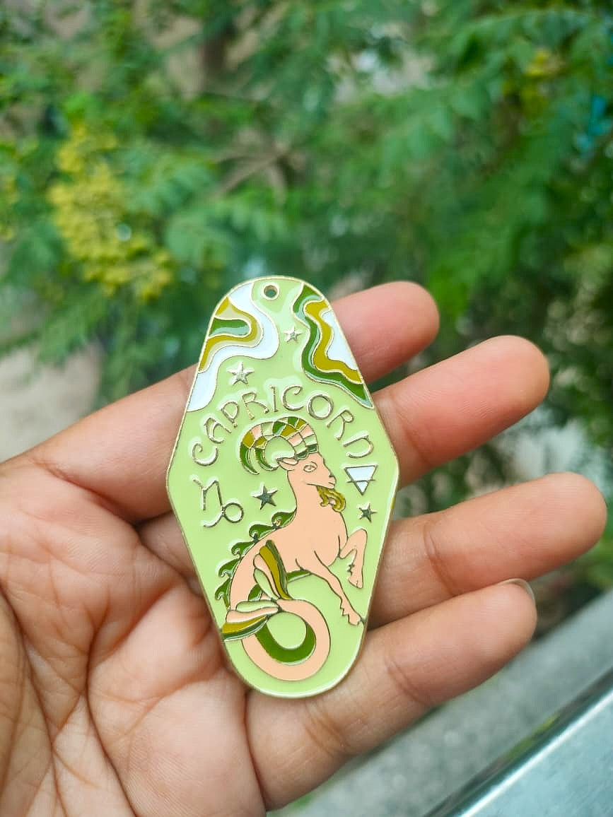 Enamel Sunsign Charm Collection | Capricorn