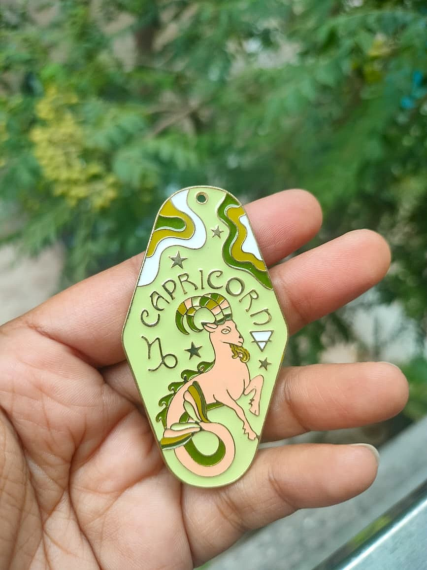 Enamel Sunsign Charm Collection | Capricorn