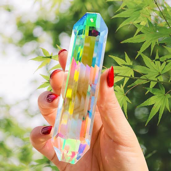 Long rectangle AB Crystal