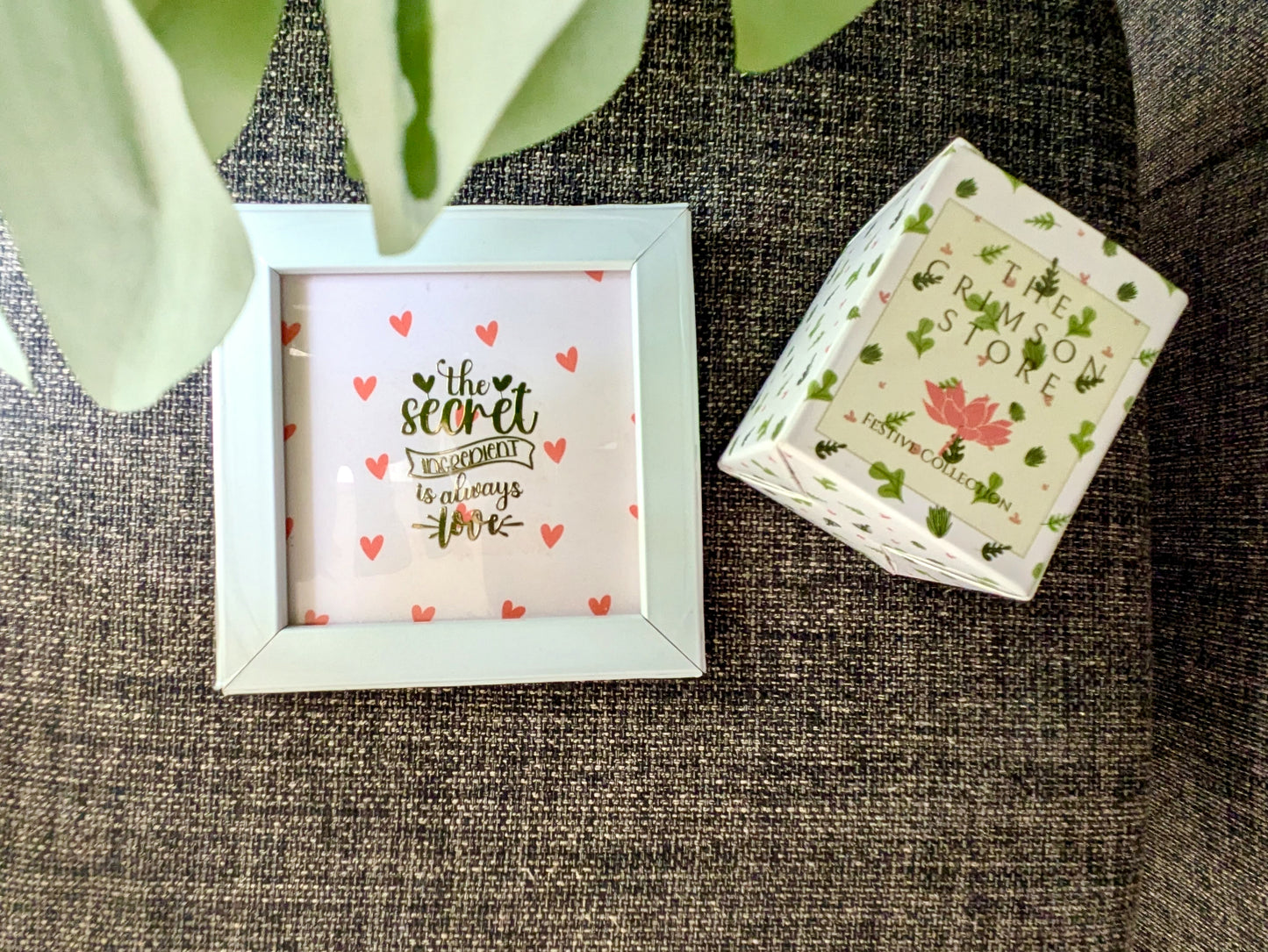 Secret Ingredient Photo Frame White