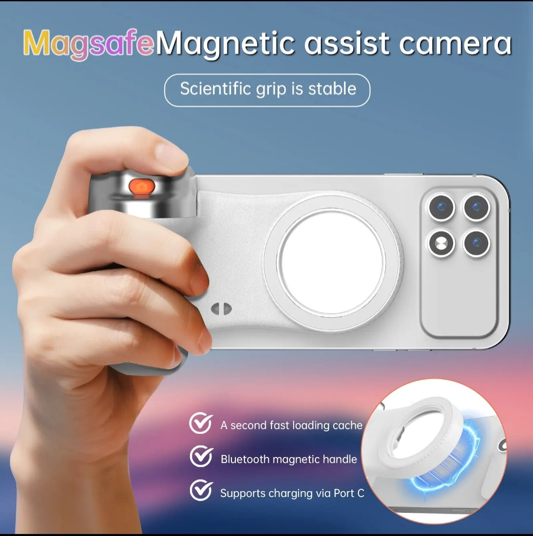 Magnetic Camera assist | Selfie device | No zoom available, only click button
