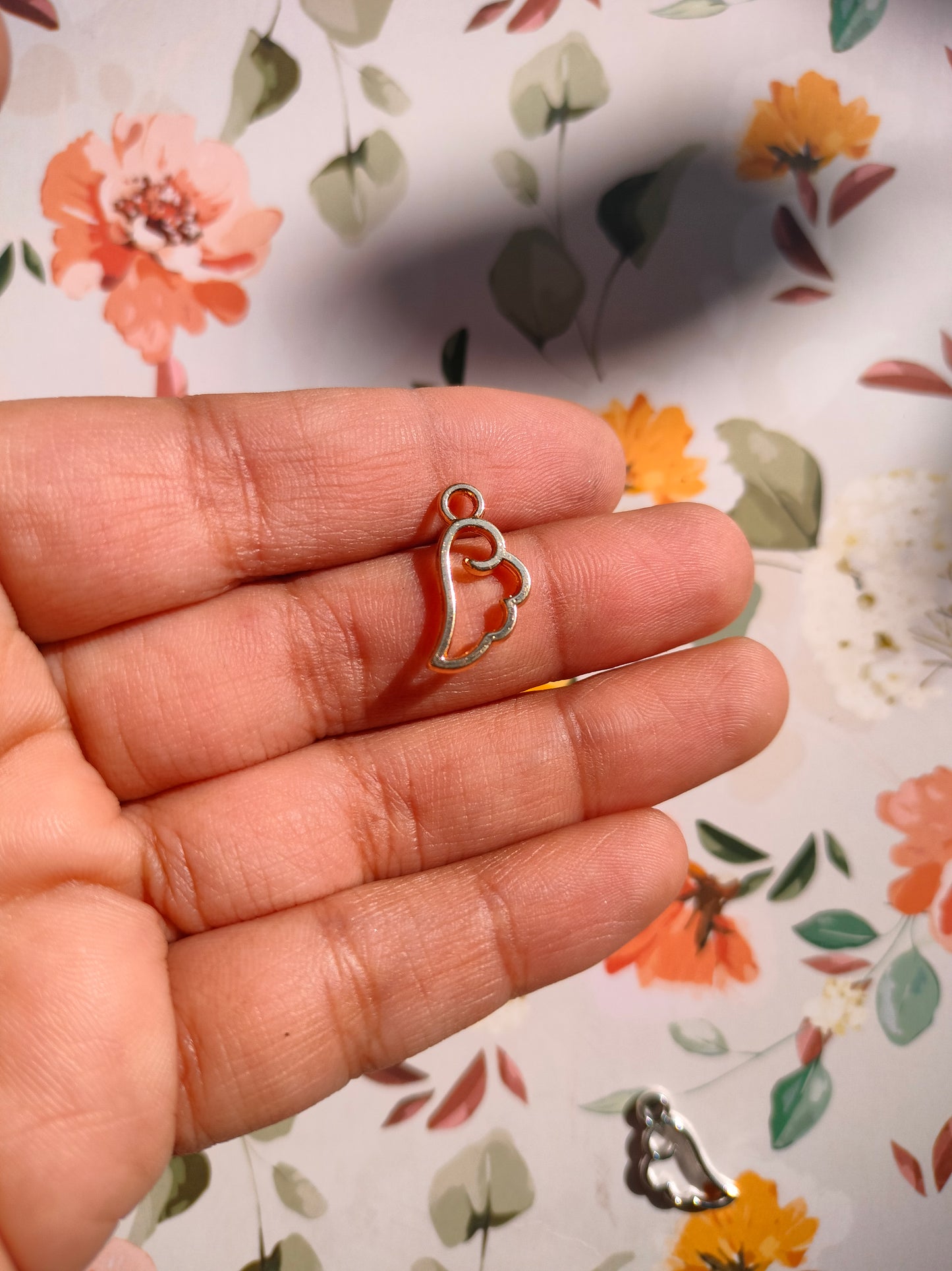 Angel Wing Bezel | 18*8 mm |Pendant | Resin Alloy Jewelry Making