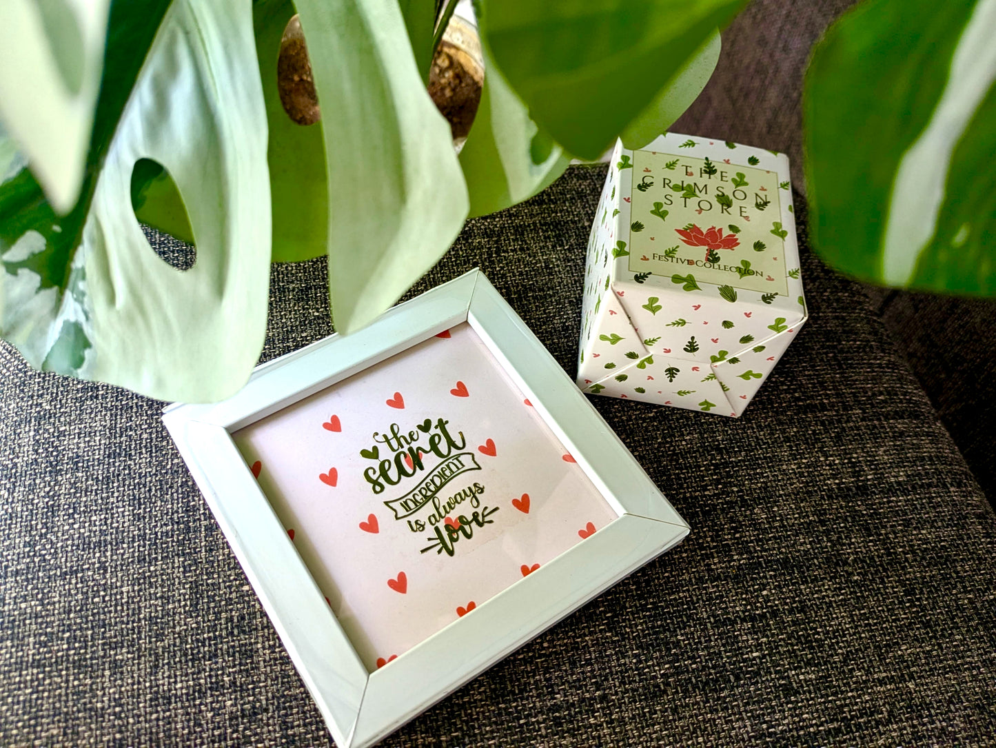 Secret Ingredient Photo Frame White
