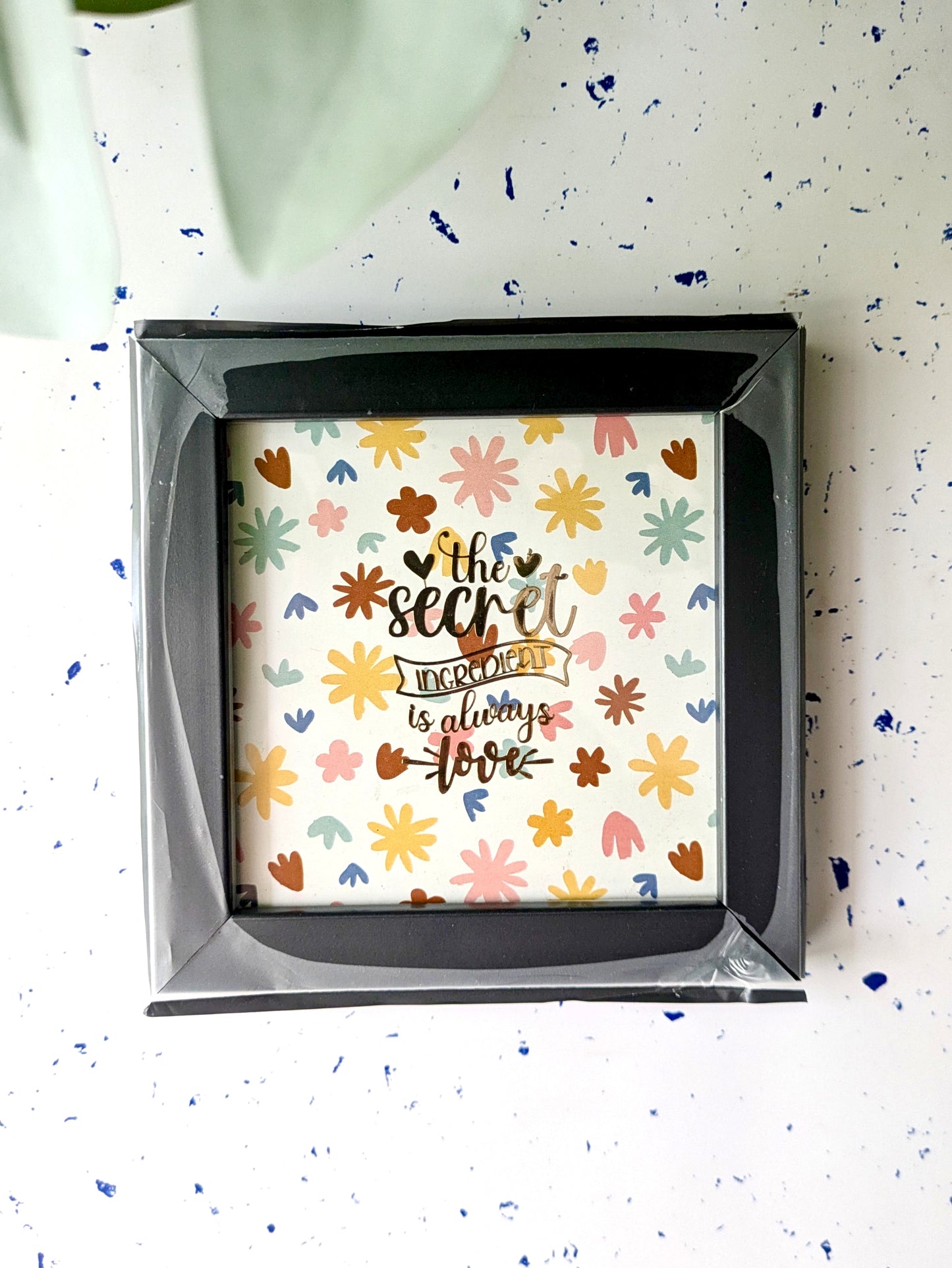 Secret Ingredient Mini Photo Frame Colorful