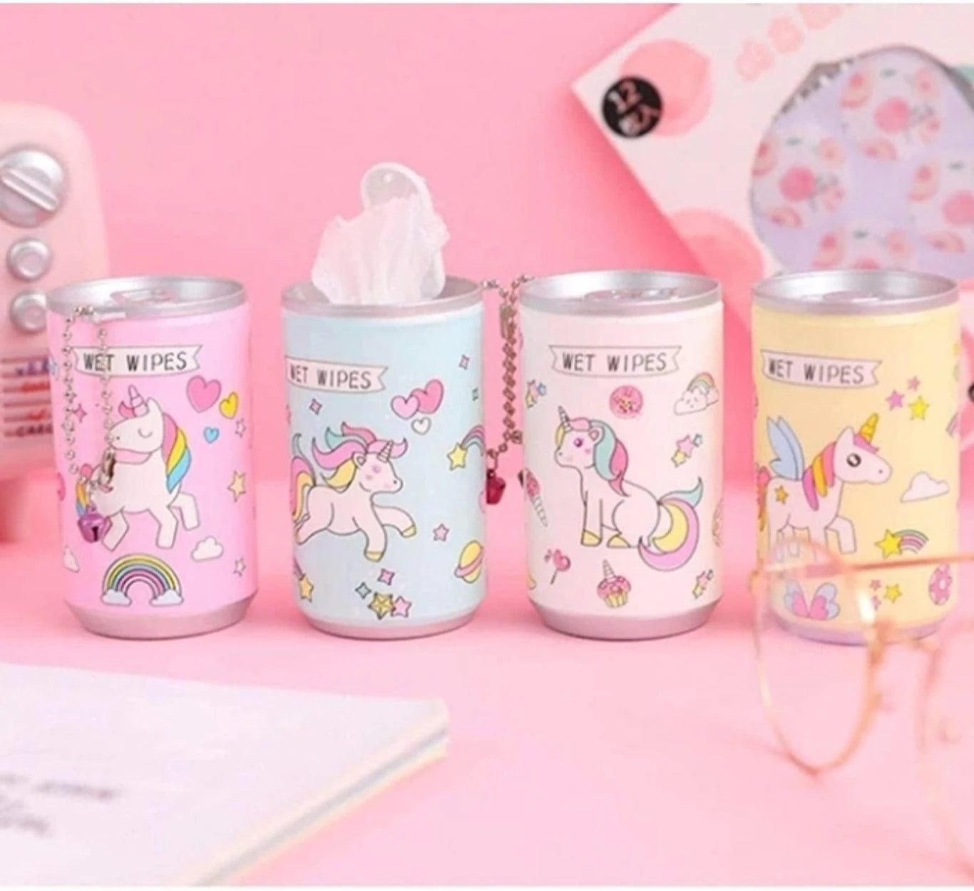 Soda can pop wet tissues | kawaii stationary
